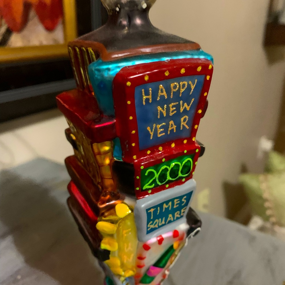 Christopher Radko 2000 Times Square Countdown Ornament